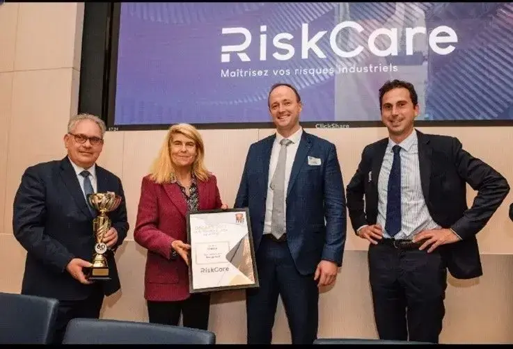 Riskcare reçoit l’oscar de la Fédération Française des Incendies (FFMI) dans la catégorie 'Management de la sécurité'